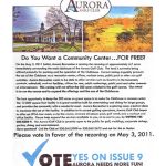 Aurora GC Rezoning Flyer