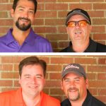 Mark Schneider and Mark Thomas; Mike Armour and Danny Marr