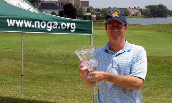 2013 Northeast Ohio Amateur Senior Division Champion Tom Cawley of Westlake
