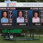 2016 DAP Championship scoreboard