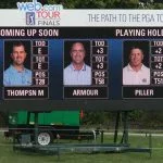 2016 DAP Championship scoreboard