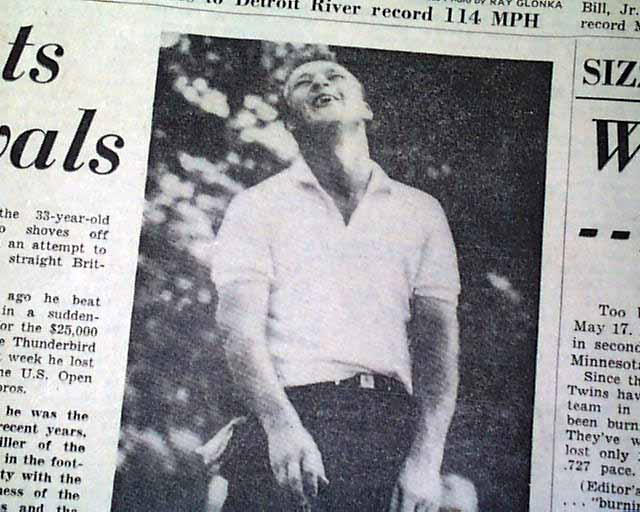 Arnold Palmer, Cleveland Open