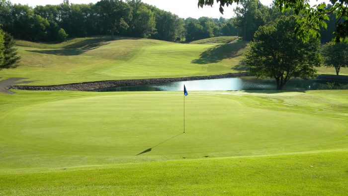 The 16th hole at Chippewa Golf Club, Doylestown Ohio