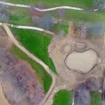 The new 5th and 6th holes at Fox Den Golf Course Stow Ohio