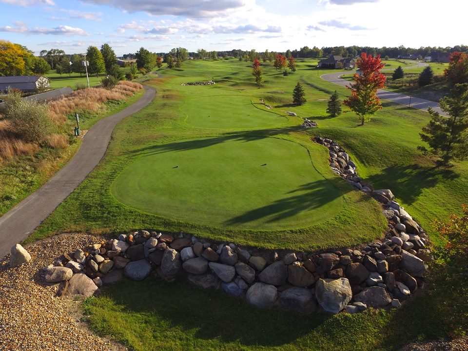 The 4th tee at Grey Hawk GC in LaGrange
