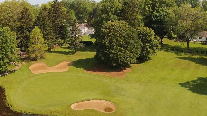 Overhead view of Madison Country Club