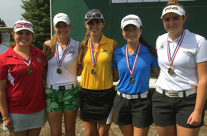 Top 5 Girls Scorers in 2017 Medina Invitational