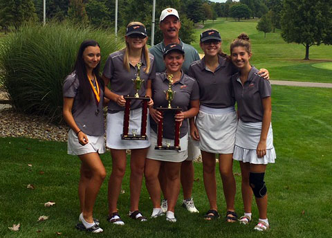 2017 Walsh Jesuit Girls Golf Team