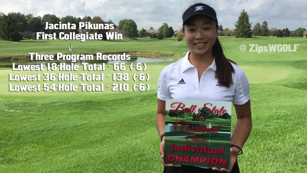 Jacinta Pikunas, Akron Zips Women's Golf