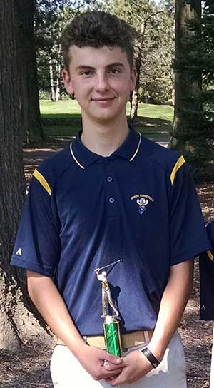 2017 SWC Boys Golf Tournament winner Scoti Millgard