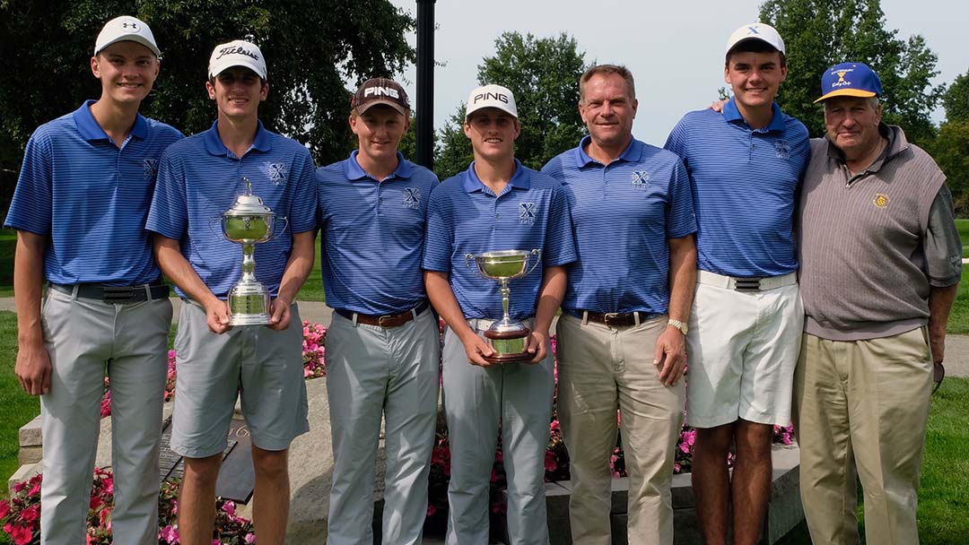 St. Xavier Boys Golf Team 2017
