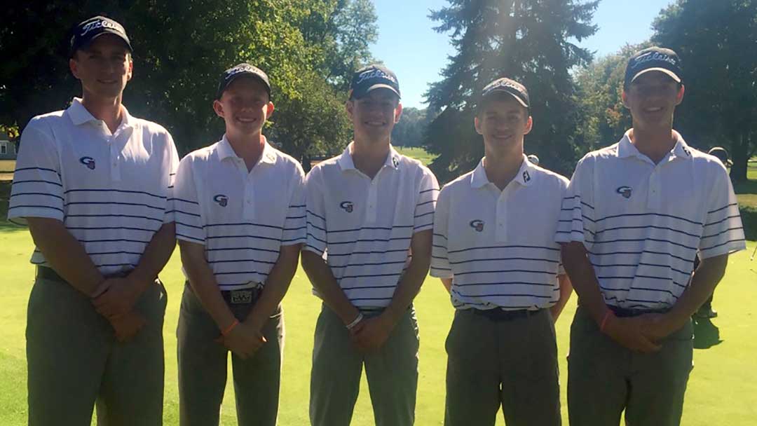 The Green Boys Golf Team