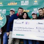 2017 DAP Championship check presentation LeBron James Family Foundation