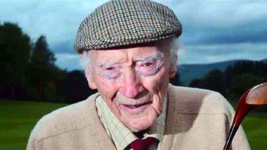 old golfer