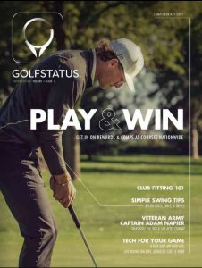 GolfStatus Player Edition magazine full cover