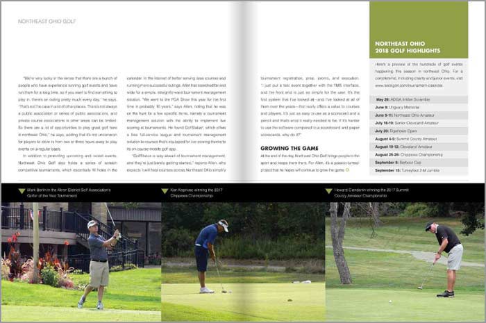 GolfStatus Magazine Player Edition NEOHgolf.com Story page 2