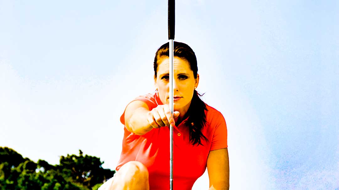 woman golfer