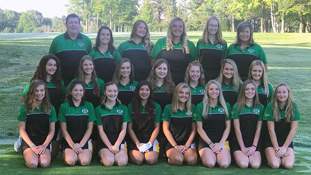 2018 Medina Girls Golf Team