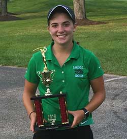 Jami Morris 2018 Walsh Jesuit Invitational medalist