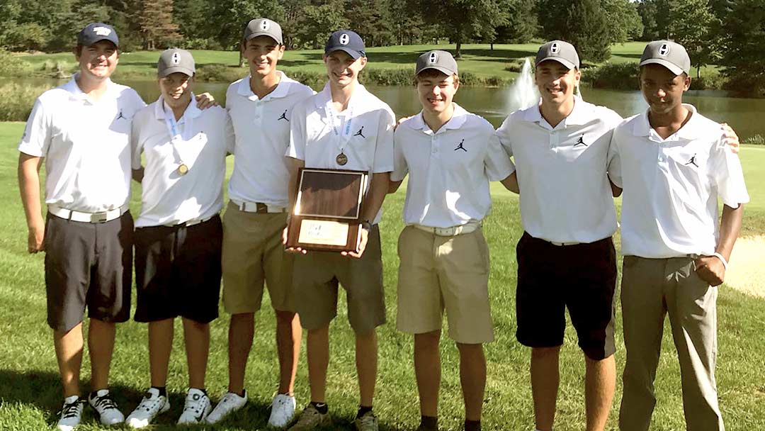 2018 Hoban Boys Golf Team, NCL Champs