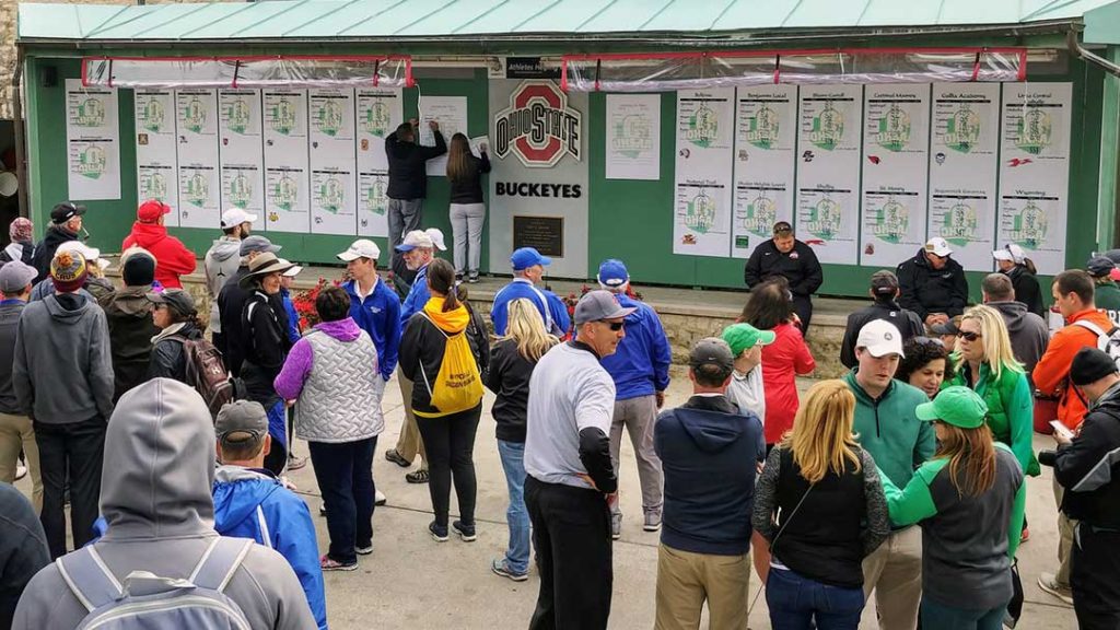 2018 OHSAA RD1 for D2 and D3 Golf State Championships