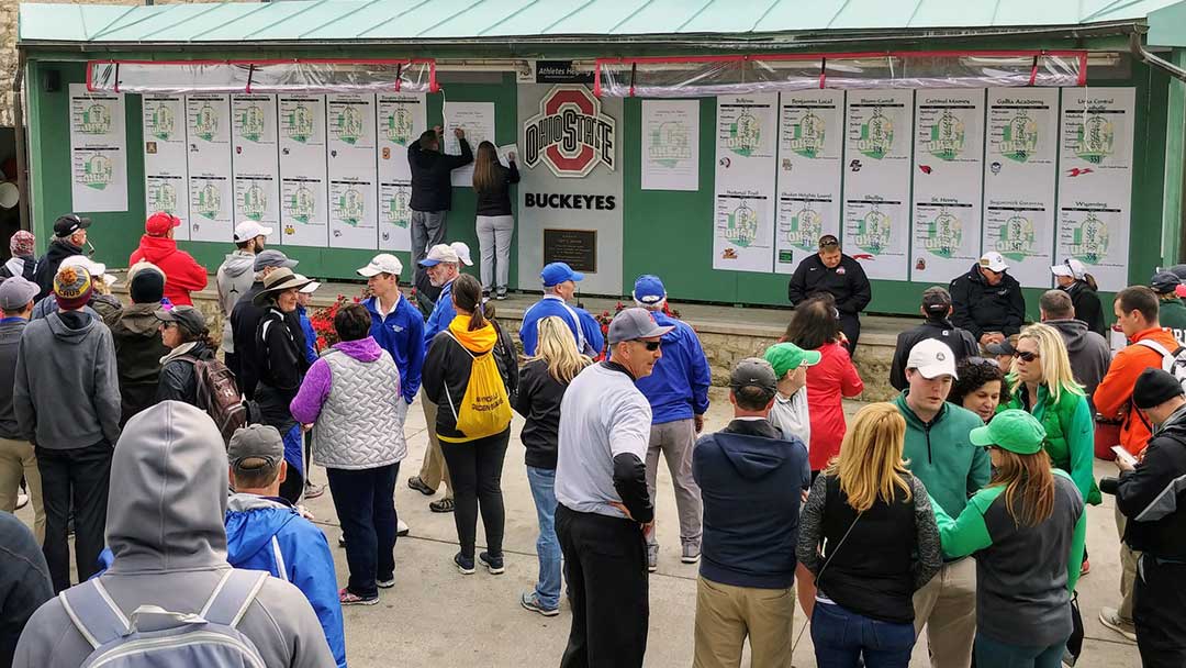 2018 OHSAA RD1 for D2 and D3 Golf State Championships
