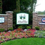 The entrance of Mud Run Golf Course, Akron Ohio