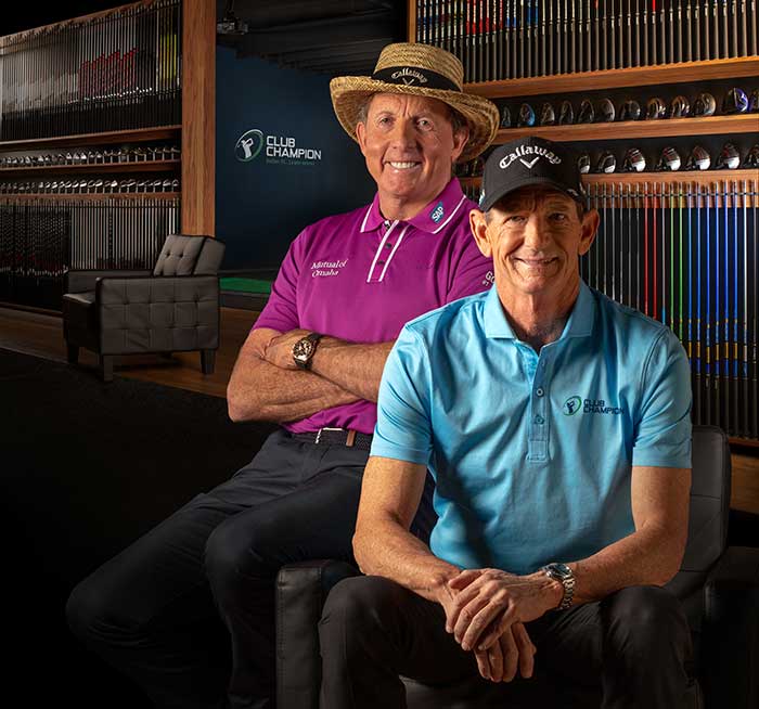 David Leadbetter and Hank Haney