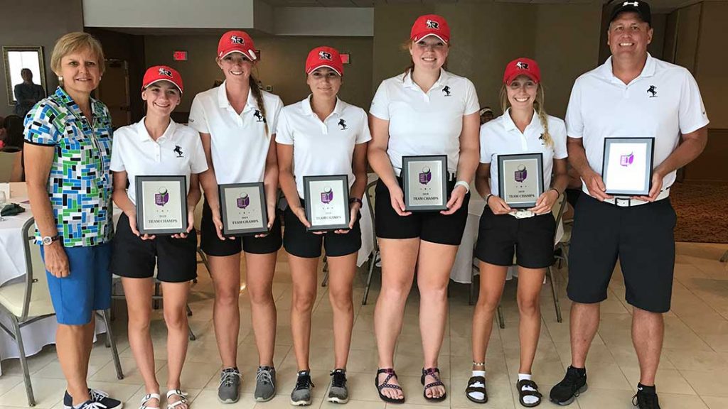 2019 Roosevelt High School Girls Golf Team 2019 OGGF Showcase