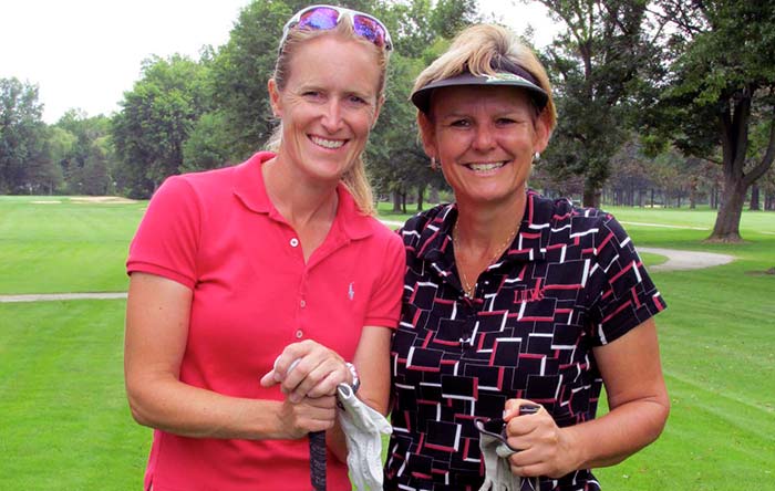 Janice Moodie and Barb Mucha