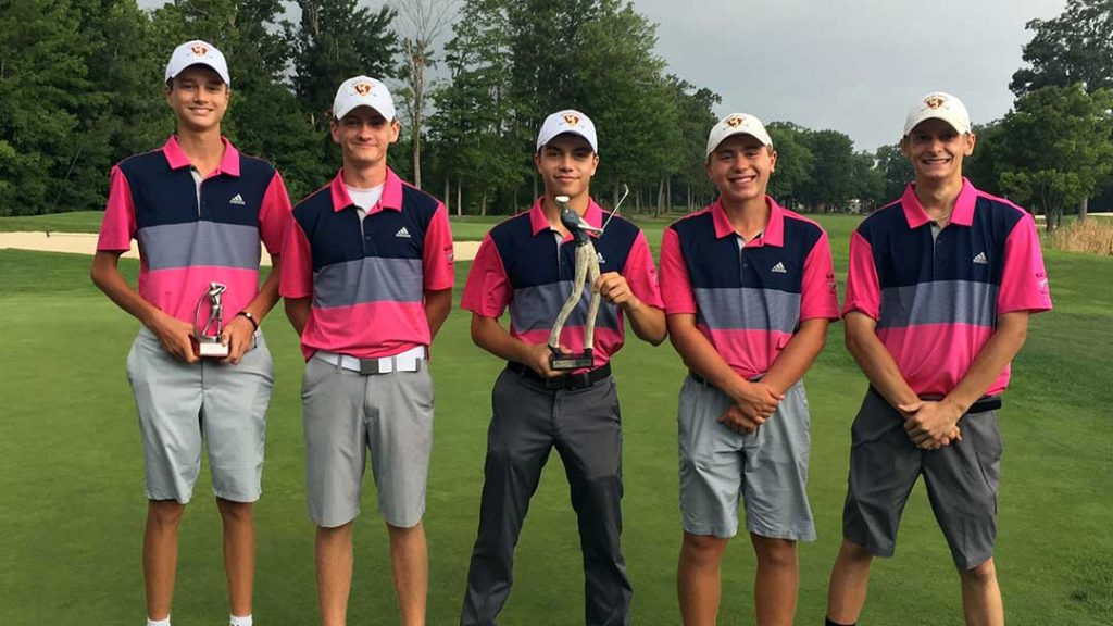 Walsh Jesuit Boys Golf Team 2019 Lion Invitational