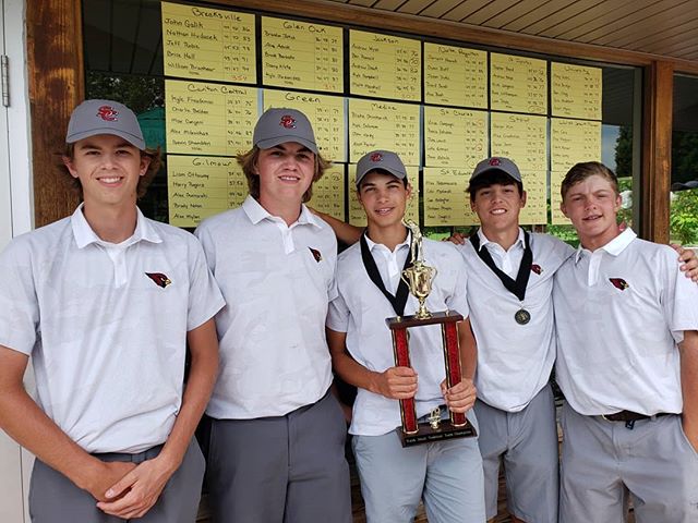 2019 St. Charles Boys Golf Team