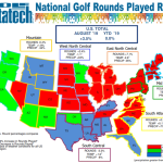 Aug 2019 Golf Datatech Rounds Played map