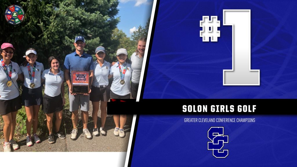 2019 GCC Champs Solon Girls Golf