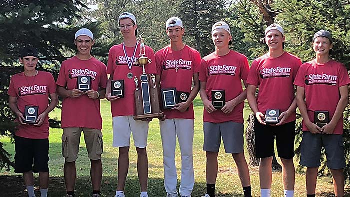 2019 Waynedale Boys Golf Team, State Farm Invitational champs