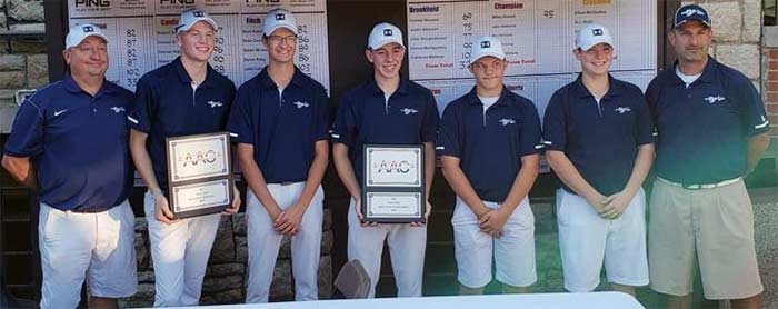 2019 Brookfield Boys Golf Team
