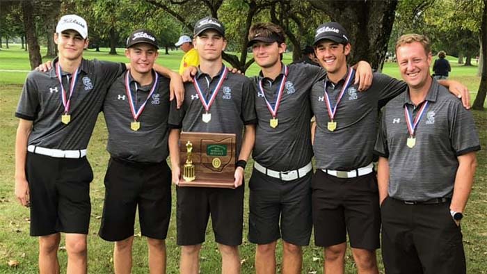 2019 Canton Central Catholic Boys Golf Team