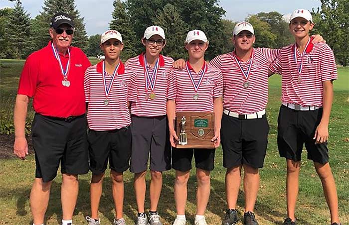 2019 Hawkens Boys Golf Team