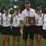 2019 Marlington Girls Golf Team, District Champions