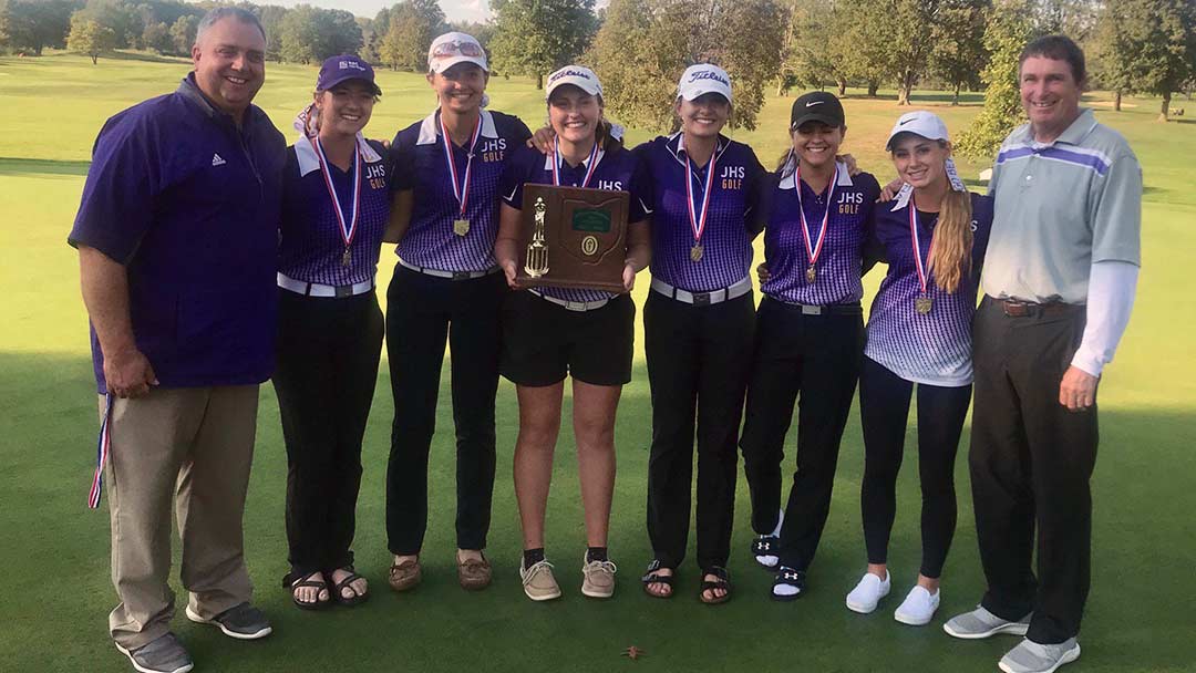 2019 Massillon Jackson Girls Golf Team, District Champions