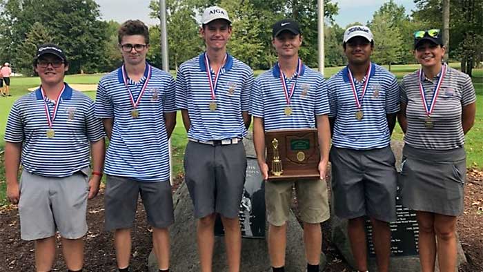 NDCL 2019 Boys Golf Team District Champs