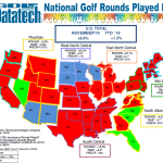 Nov 2019 Golf Datatech Rounds Played Map