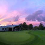 The clubhouse at Pine Hills Golf Club, Hinckley