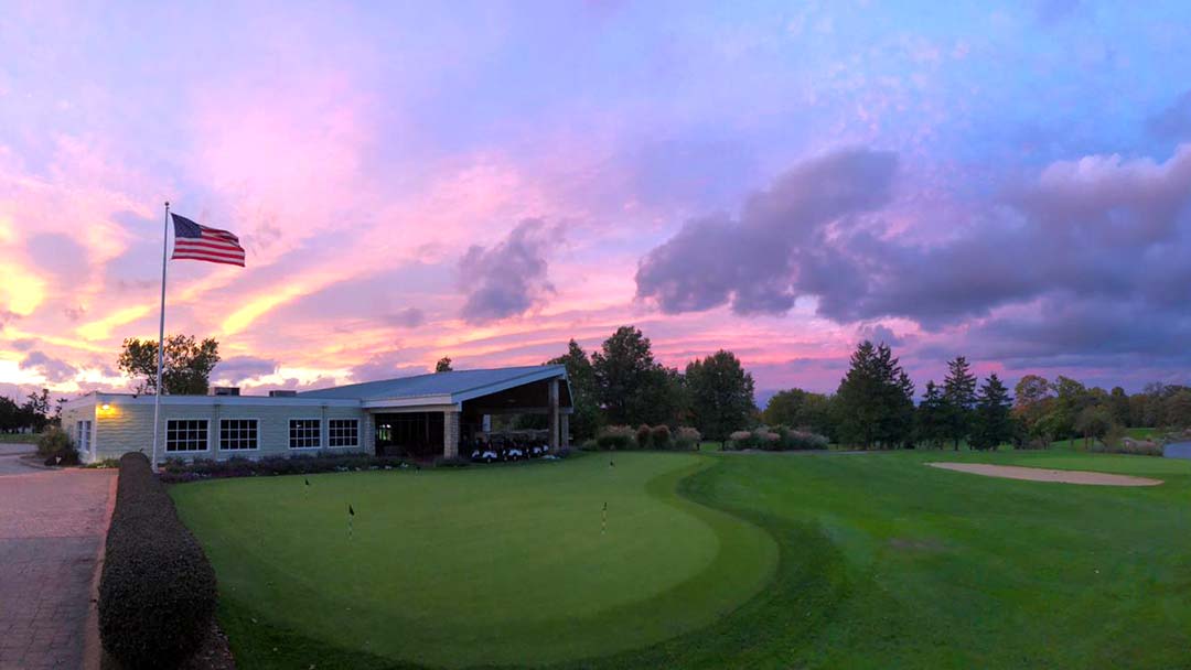 The clubhouse at Pine Hills Golf Club, Hinckley