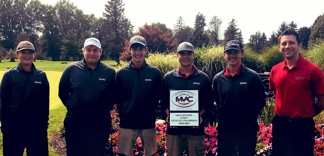 2020 Labrae Boys Golf Team MVAC Grey Champs