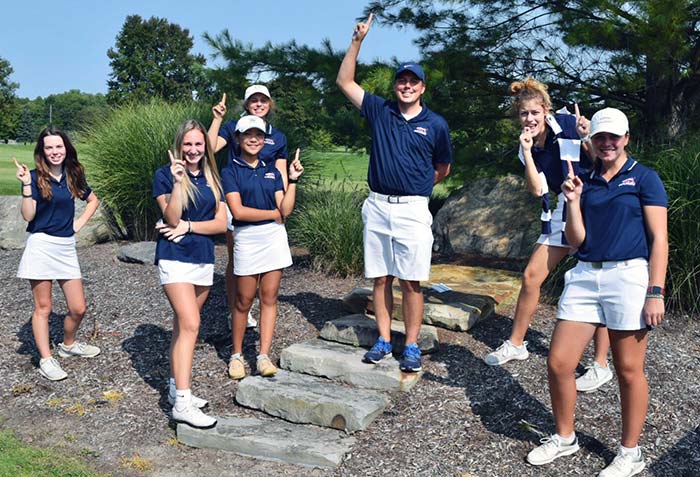2020 Hudson Girls Golf Team