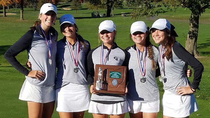 2020 Green Girls Golf Team