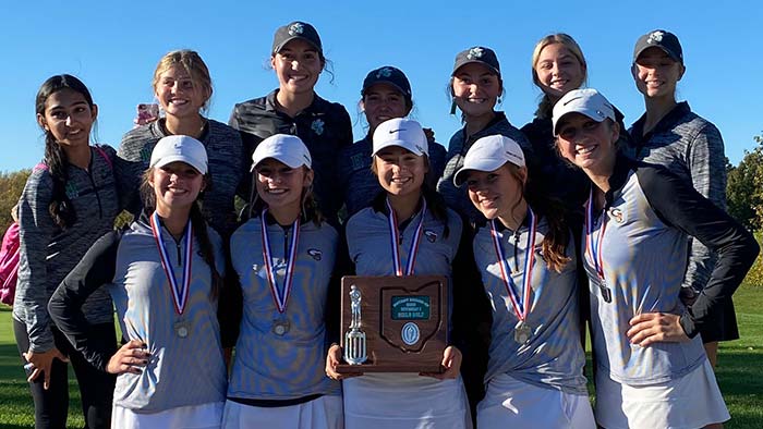 2020 Medina Highland Girls Golf Team