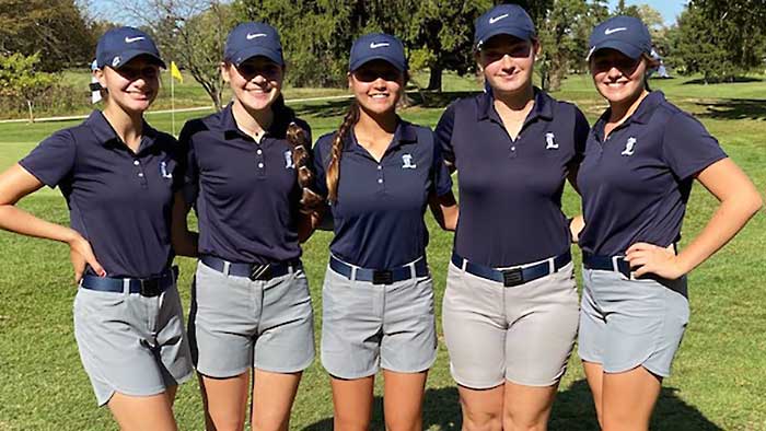 2020 Louisville Leopards Girls Golf Team