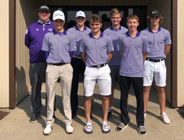 2020 Wooster Triway Boys Golf Team